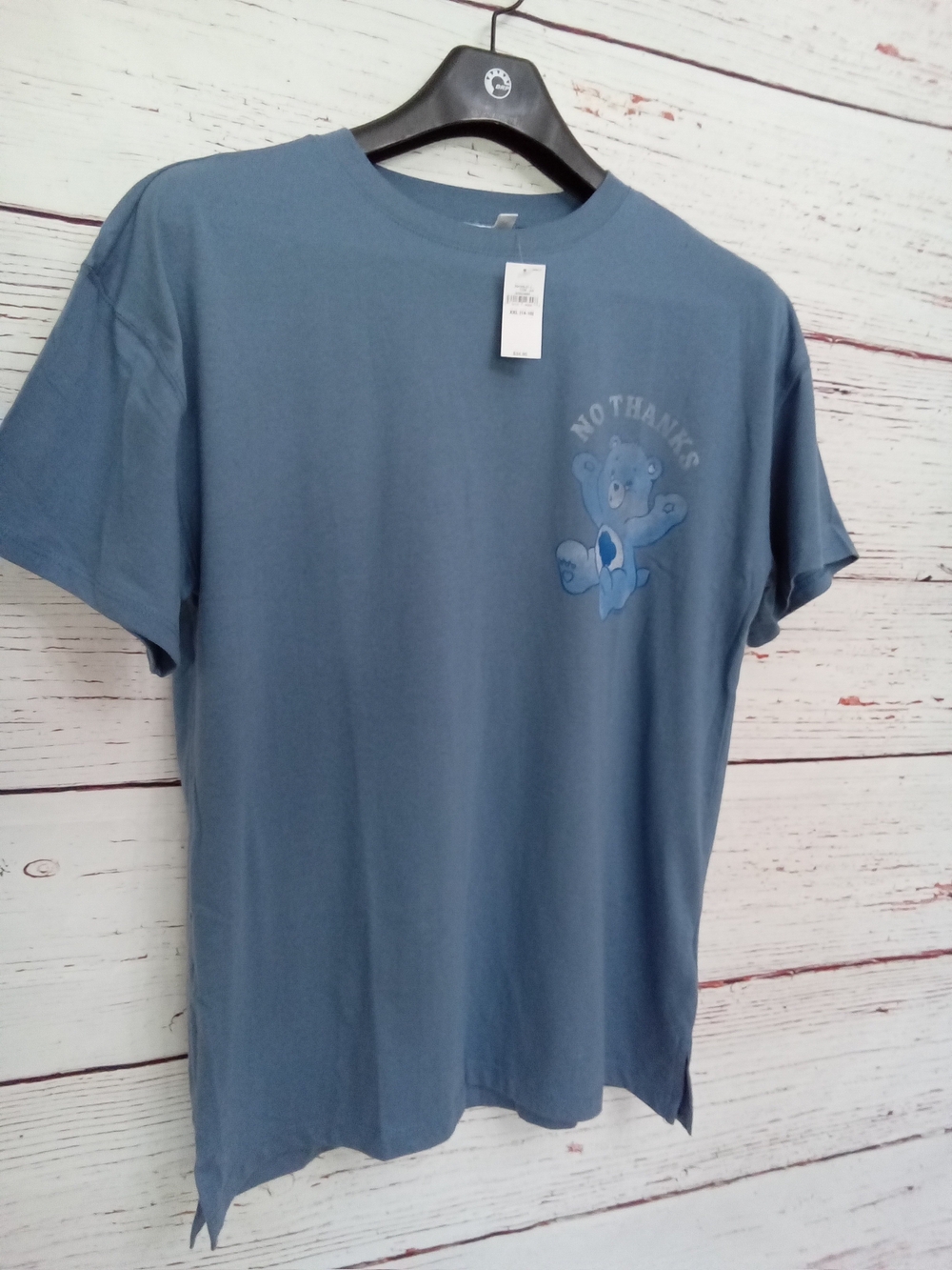 Gap Kids Care Bears Grumpy Bear Oversized Tee XXL 14-16 NWT